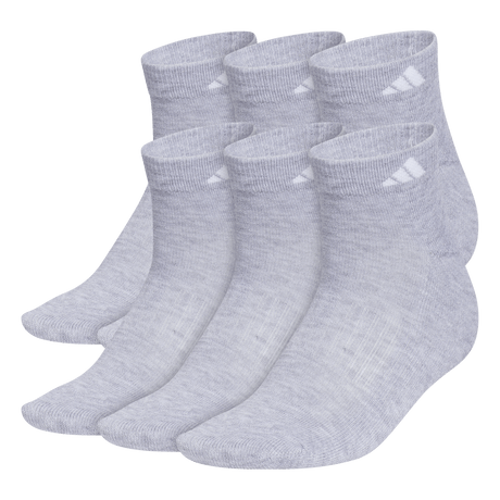 adidas Women's Classic Cushioned 6-Pack Low Cut Sock-1