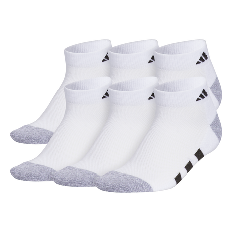 adidas Youth Athletic Cushioned 6-Pack Low Cut Sock-1