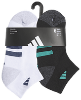 adidas Youth Athletic Cushioned 6-Pack Low Cut Sock-6