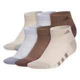 adidas Youth Athletic Cushioned 6-Pack Low Cut Sock-1