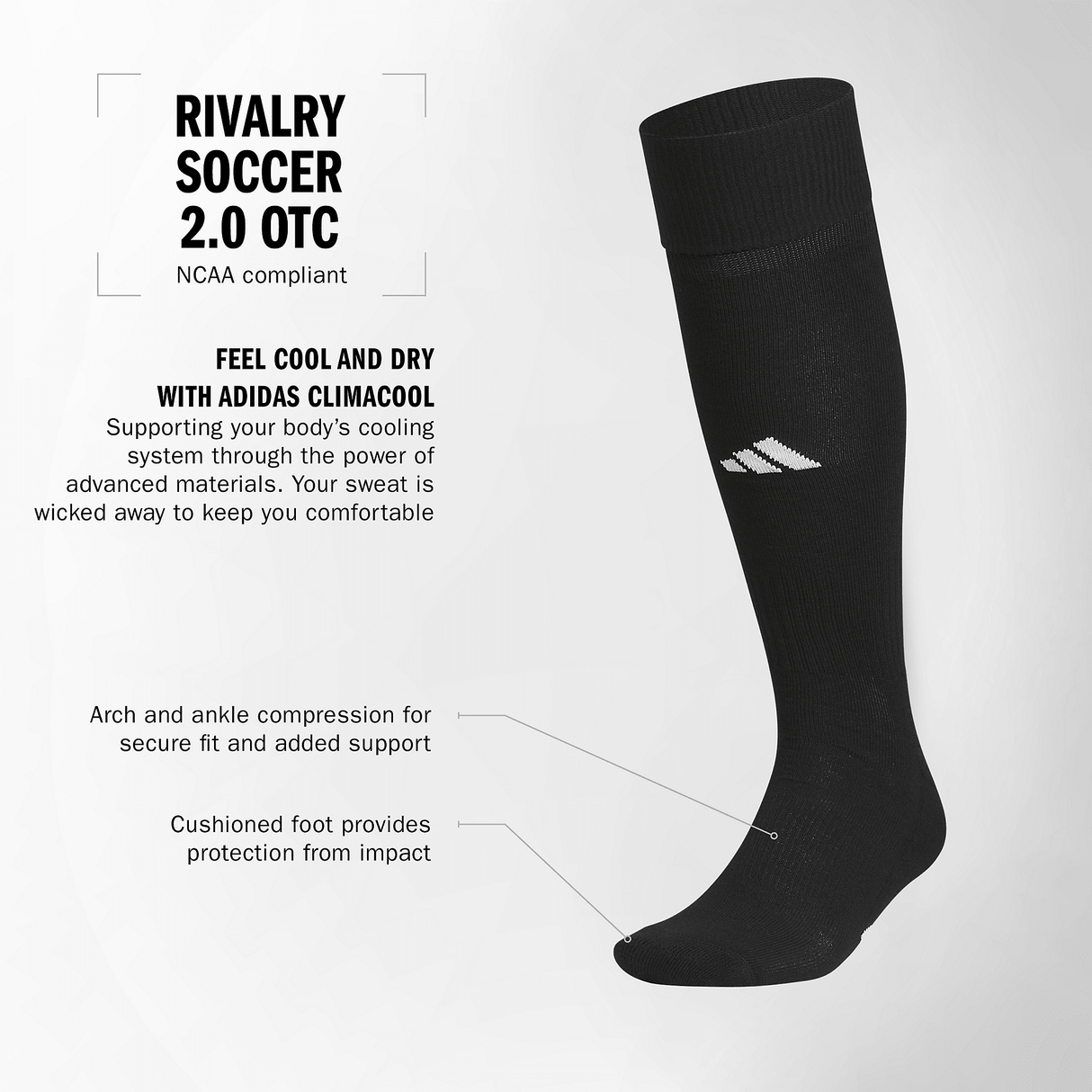 adidas Rivalry Soccer 2.0 OTC Sock-2