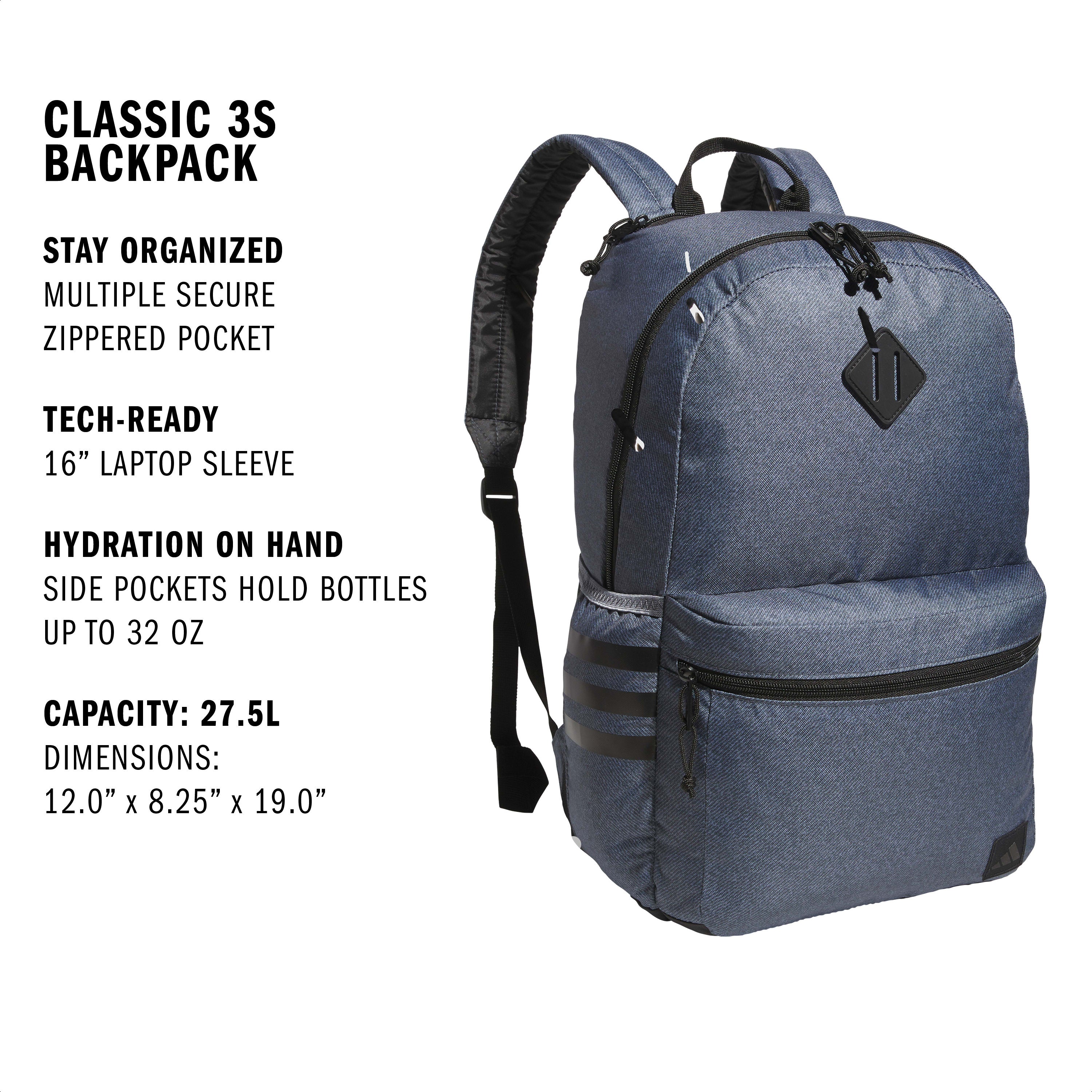 adidas Classic 3S 5 Backpack | League Outfitters