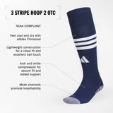 adidas 3 Stripe Hoop 2 OTC Sock-2