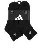adidas Men's Athletic Cushioned 6-Pack Quarter Sock-9