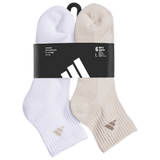 adidas Men's Athletic Cushioned 6-Pack Quarter Sock-8