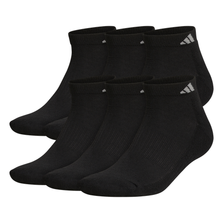adidas Men's Athletic Cushioned 6-Pack Low Cut Sock-1