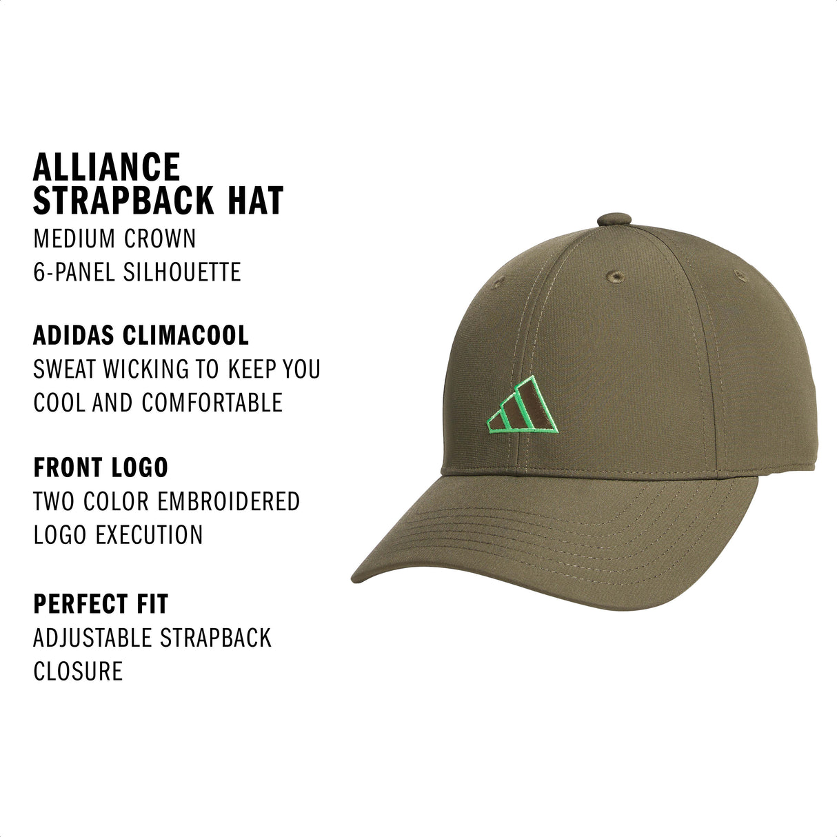 adidas Youth Alliance Strapback Hat-2