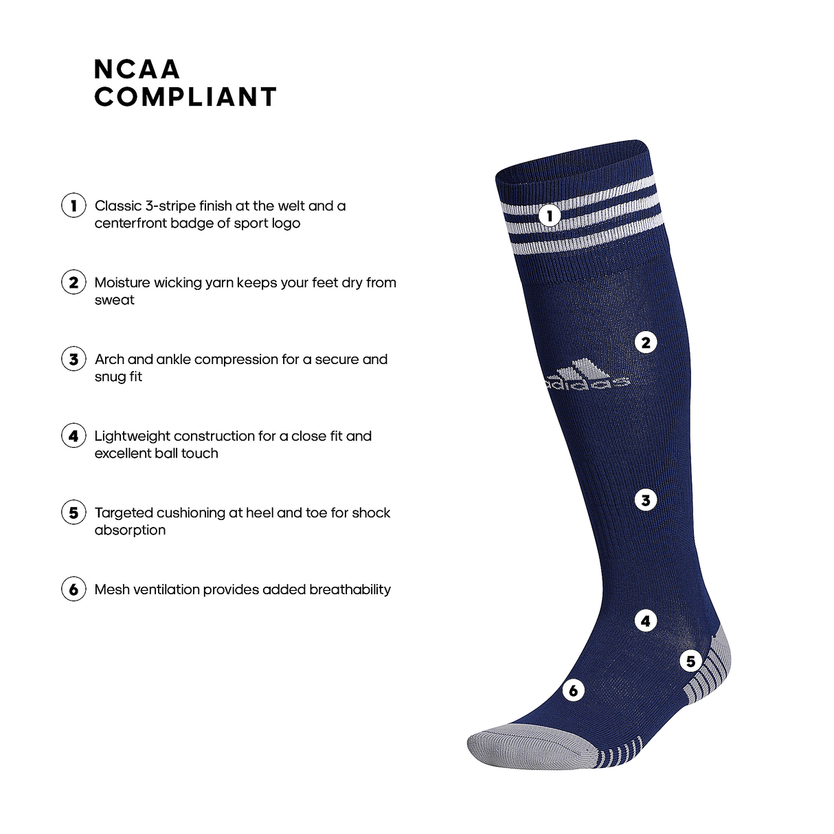 adidas Copa Zone Cushion IV OTC Sock-2