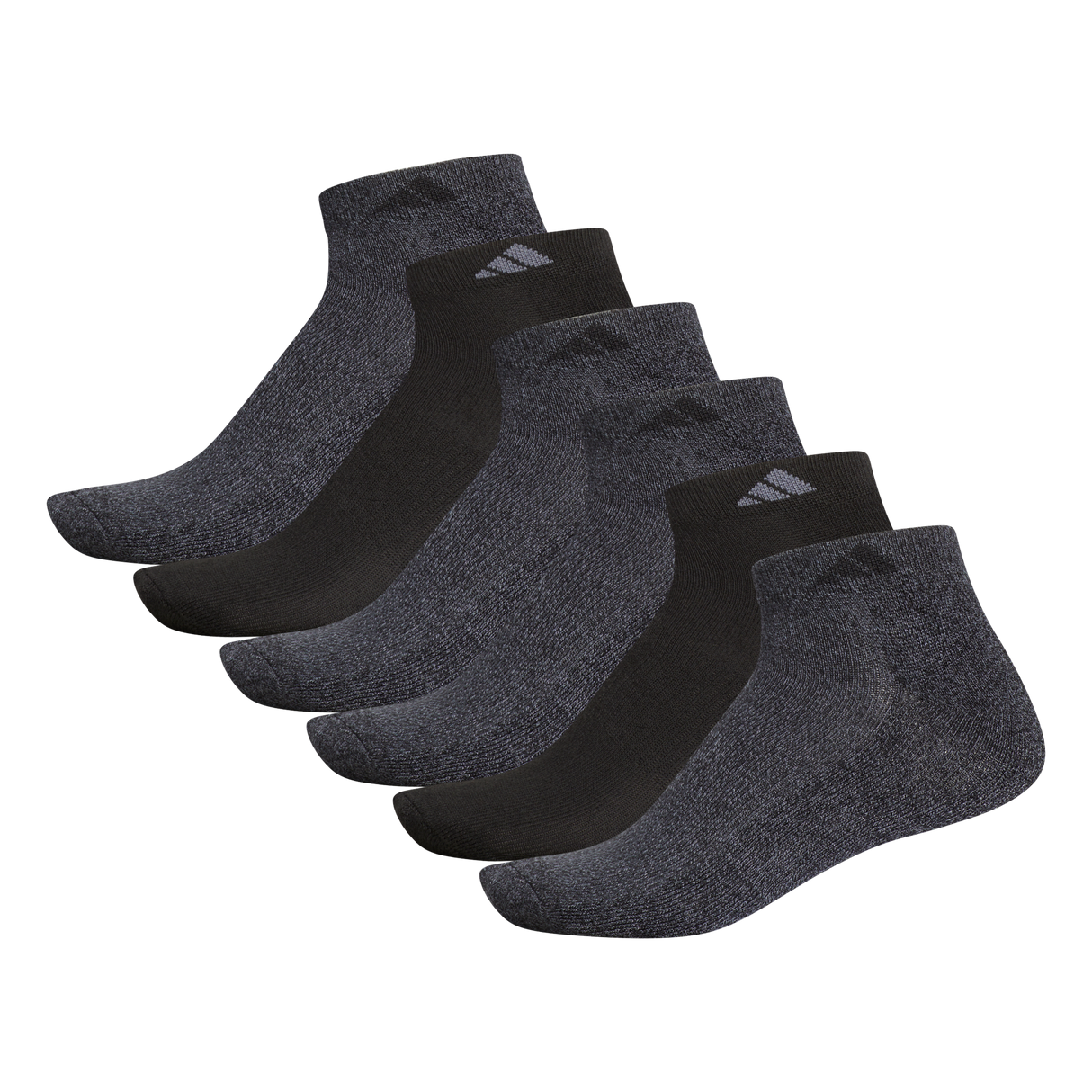 adidas Men's Athletic Cushioned 6-Pack Low Cut Sock-8
