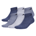 adidas Men's Athletic Cushioned 6-Pack Low Cut Sock-1