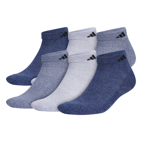 adidas Men's Athletic Cushioned 6-Pack Low Cut Sock-1