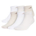 adidas Men's Athletic Cushioned 6-Pack Low Cut Sock-1