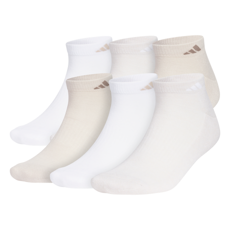 adidas Men's Athletic Cushioned 6-Pack Low Cut Sock-1