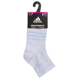 adidas Girl's Superlite 3.0 6-Pack Quarter Sock-8