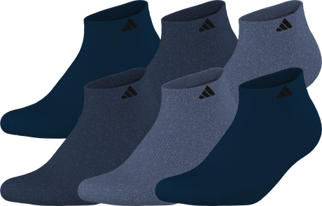 adidas Men's Athletic Cushioned 6-Pack Low Cut Sock-1