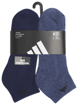 adidas Men's Athletic Cushioned 6-Pack Low Cut Sock-7