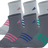 adidas Girl's Superlite 3.0 6-Pack Quarter Sock-1