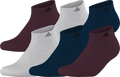 adidas Men's Athletic Cushioned 6-Pack Low Cut Sock-1