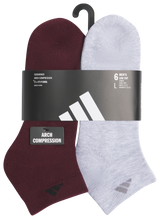 adidas Men's Athletic Cushioned 6-Pack Low Cut Sock-7