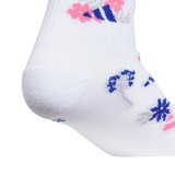 adidas Girl's Cushioned Graphic 6-Pack Quarter Sock-5