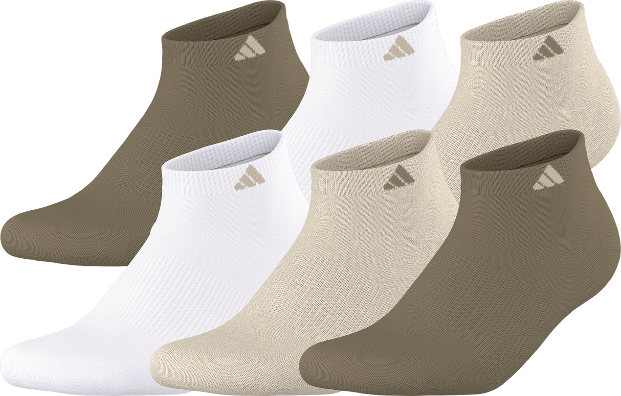adidas Men's Athletic Cushioned 6-Pack Low Cut Sock-1