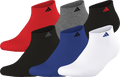 adidas Men's Athletic Cushioned 6-Pack Low Cut Sock-1