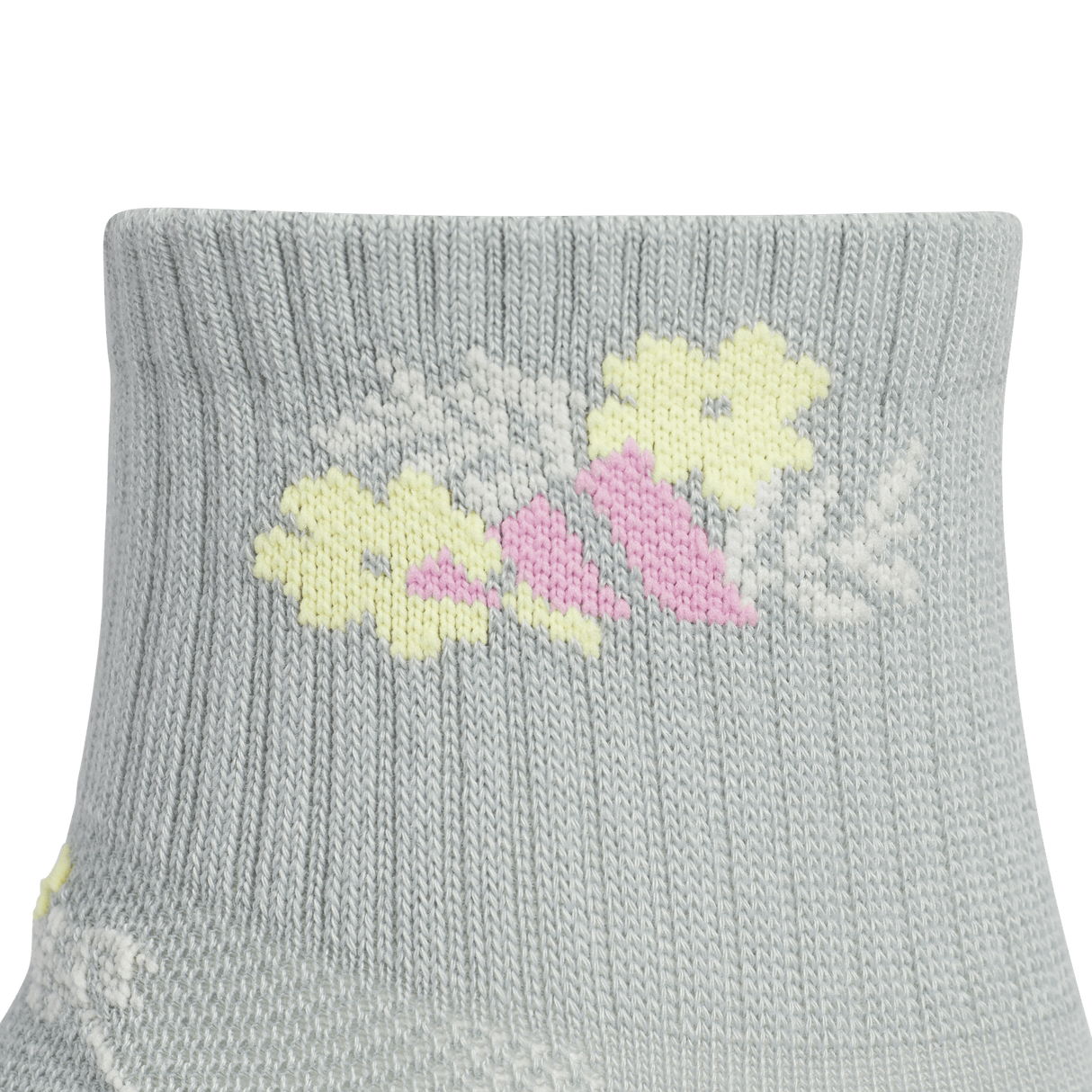 adidas Girl's Cushioned Graphic 6-Pack Quarter Sock-3