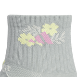 adidas Girl's Cushioned Graphic 6-Pack Quarter Sock-3