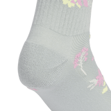 adidas Girl's Cushioned Graphic 6-Pack Quarter Sock-5