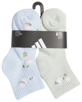 adidas Girl's Cushioned Graphic 2.0 6-Pack Quarter Sock-5