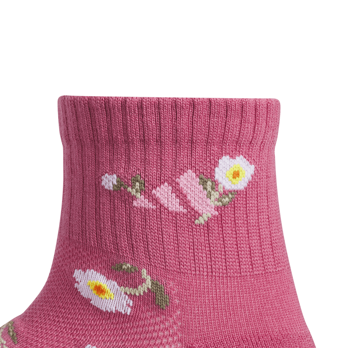 adidas Girl's Cushioned Graphic 2.0 6-Pack Quarter Sock-2