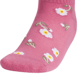 adidas Girl's Cushioned Graphic 2.0 6-Pack Quarter Sock-3