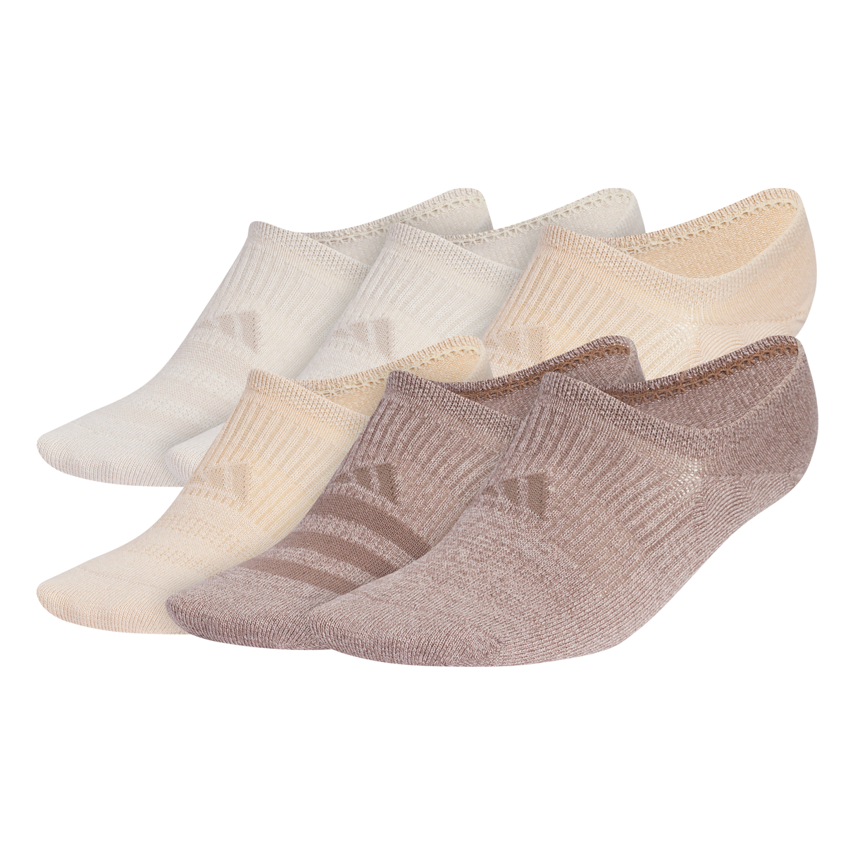 adidas Women's Superlite 3.0 6-Pack Super No Show Sock-1