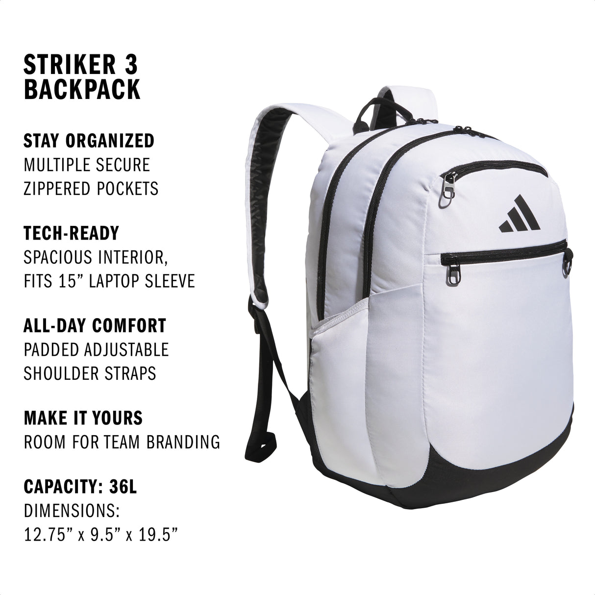 adidas Striker 3 Backpack-2