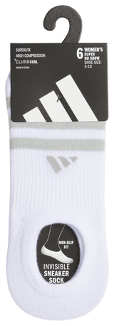 adidas Women's Superlite 3.0 6-Pack Super No Show Sock-6