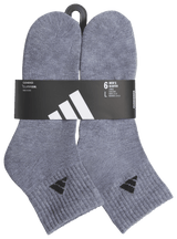 adidas Men's Classic Cushioned 6-Pack Quarter Sock-5