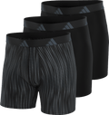 adidas Men's All Day Microfiber 3-Pack Boxer Brief-1