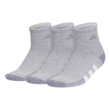 adidas Women's Cushioned 3.0 3-Pack Quarter Sock-1