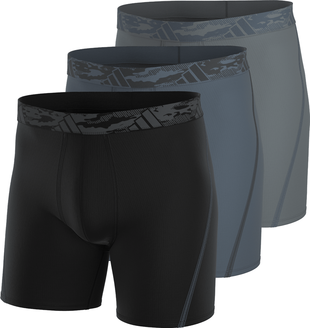 adidas Men's All Day Mesh 3-Pack Boxer Brief-1