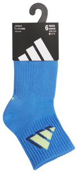adidas Youth Superlite Classic 2.0 6-Pack Quarter Sock-6