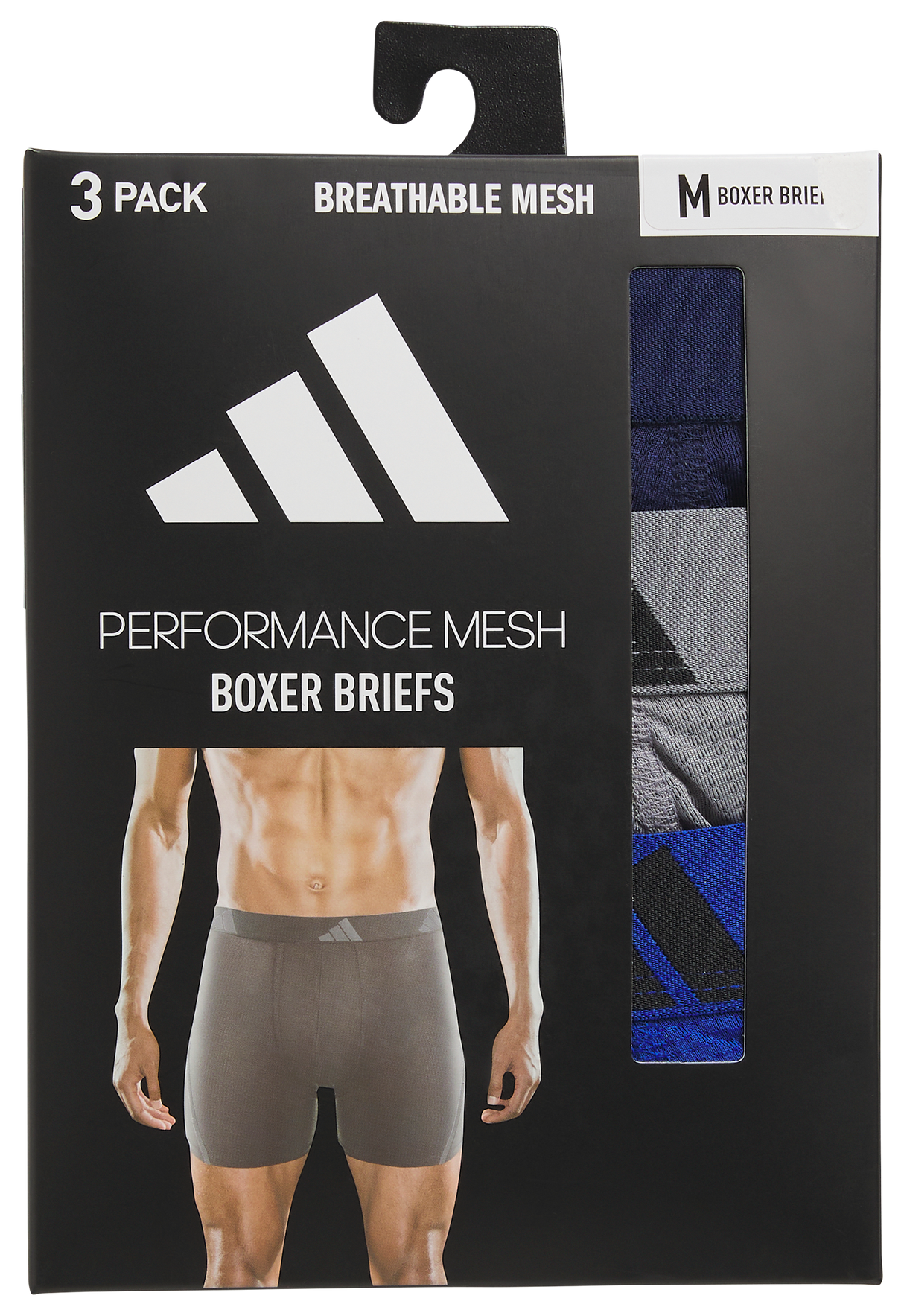 adidas Men's All Day Mesh 3-Pack Boxer Brief-8