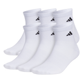 adidas Men's Superlite 3.0 6-Pack Quarter Sock-1