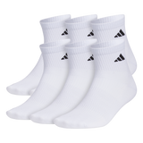 adidas Men's Superlite 3.0 6-Pack Quarter Sock-1