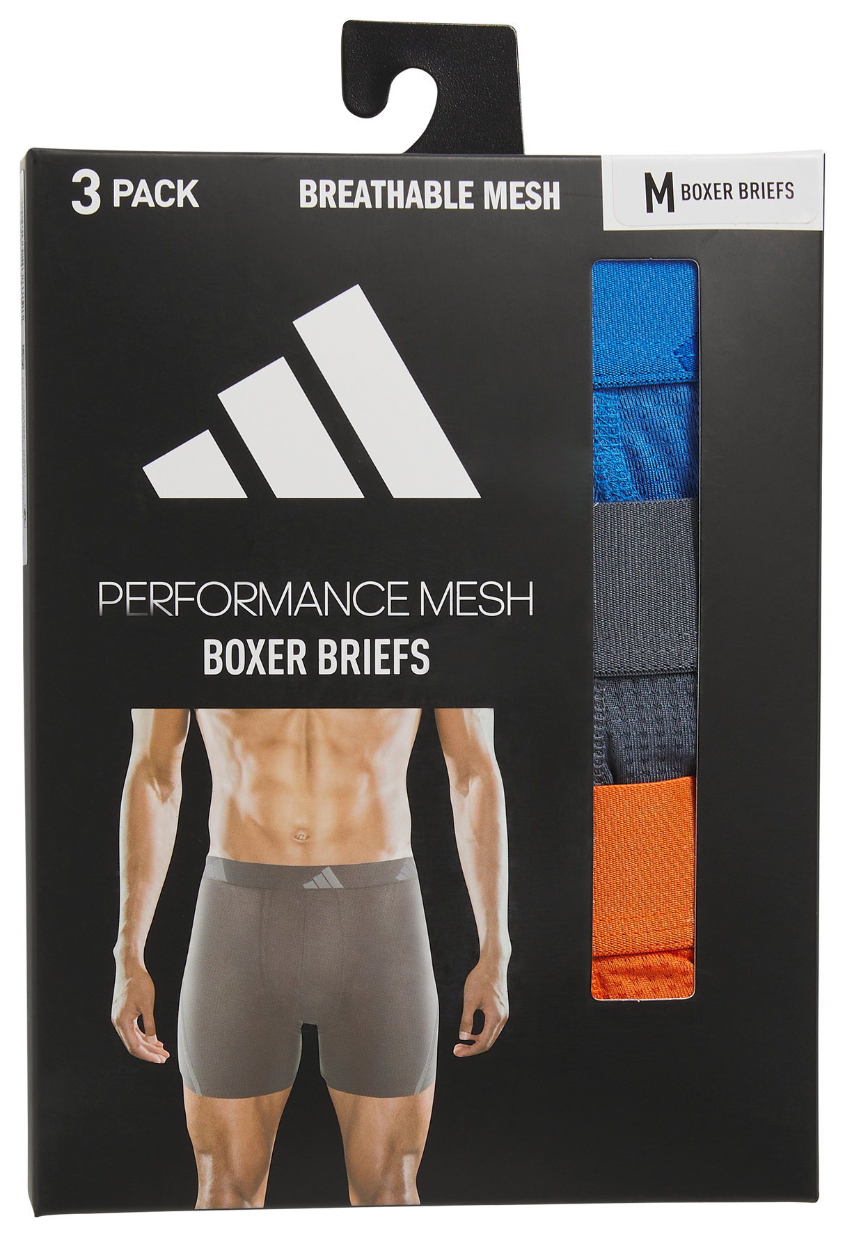 adidas Men's All Day Mesh 3-Pack Boxer Brief-8