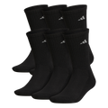 adidas Men's Athletic Cushioned 6-Pack Crew Sock-1