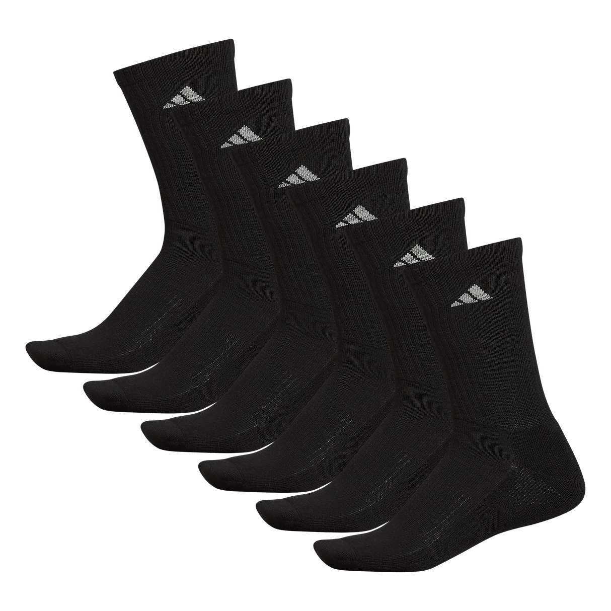 adidas Men's Athletic Cushioned 6-Pack Crew Sock-8