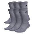 adidas Men's Athletic Cushioned 6-Pack Crew Sock-1