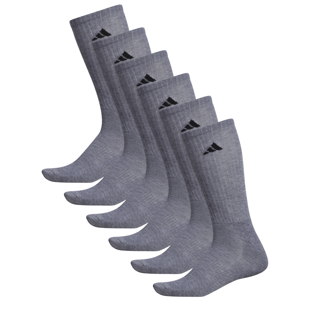 adidas Men's Athletic Cushioned 6-Pack Crew Sock-8
