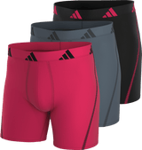 adidas Men's All Day Mesh 3-Pack Boxer Brief-1