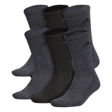adidas Men's Athletic Cushioned 6-Pack Crew Sock-1
